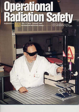 Operational Radiation Safety, Vol. 77, No. 2, August 1999