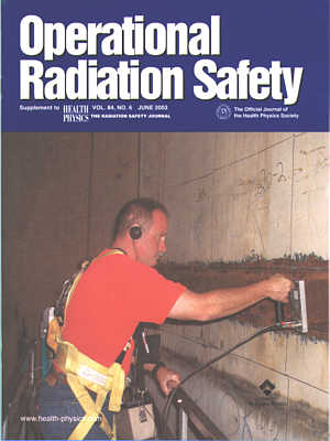 Operational Radiation Safety, Vol. 84, No. 6, June 2003