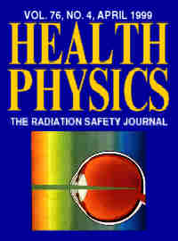 Health Physics Journal,
Vol. 76, No. 4, April 1999