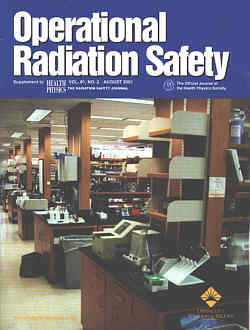 Operational
Radiation Safety, Vol. 81, No. 2, August 2001