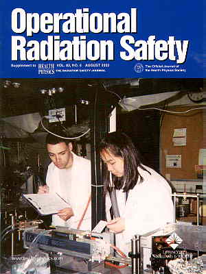 Operational Radiation Safety, Vol. 83, No. 2, August 2002