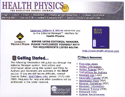 Health Physics Journal, Vol. 88, No. 1, January 2005